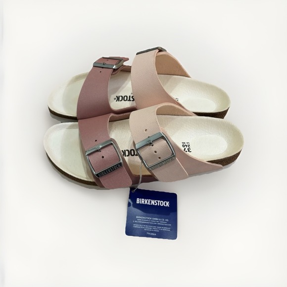 Birkenstock Shoes - Birkenstock Arizona Split Sandals Rose/White SmSize EU37 Women's 6 NWOB